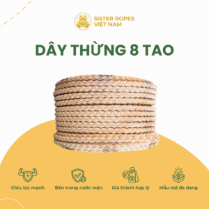 dây thừng 8 tao