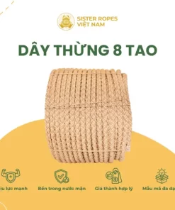 Alternative view of Dây thừng Cóc Vàng 8 tao (L8)