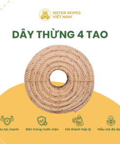 dây thừng cóc vàng 4 tao